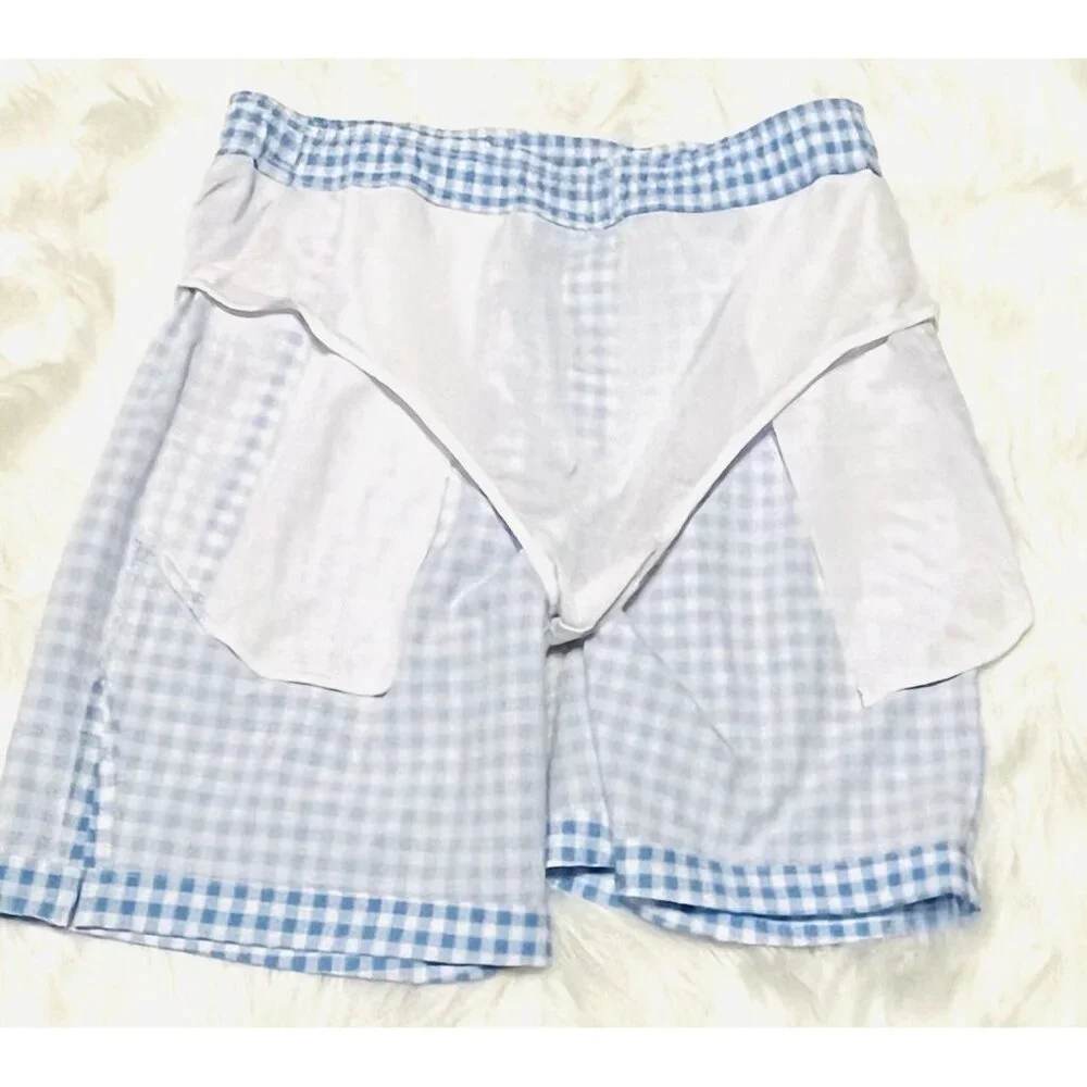 Southern Tide Ocean Channel Baldwin Gingham Swim Trunk Boys XL 16  NEW W/O Tags